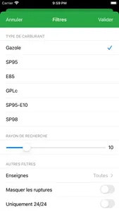 Eco Carburant screenshot 2