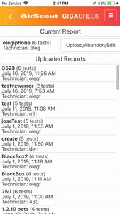 AirScout GIGACHECK screenshot 6
