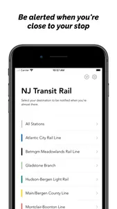 NJ Transit Destinations screenshot 0