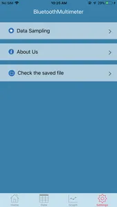 BluetoothMultimeter screenshot 3