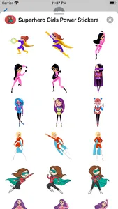 Superhero Girls Power Stickers screenshot 1