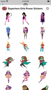 Superhero Girls Power Stickers screenshot 2