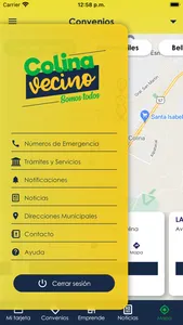 App Tarjeta Colina Vecino screenshot 1