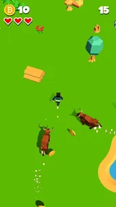 Rodeo Rush - Bull Stampede screenshot 0