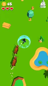 Rodeo Rush - Bull Stampede screenshot 1