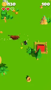 Rodeo Rush - Bull Stampede screenshot 2