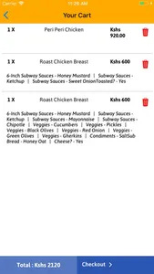 Yum Deliveries Kenya screenshot 3