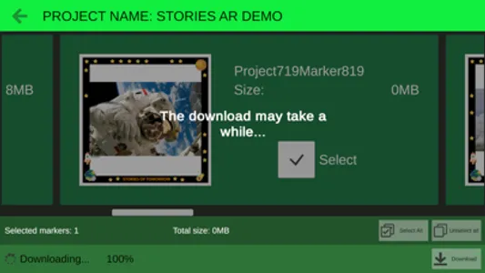 Stories Of Tomorrow AR Viewer screenshot 2