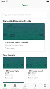 HOPI HOLDING Events screenshot 1