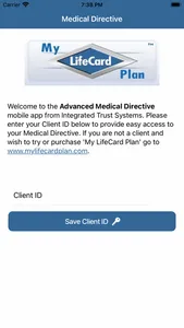 Medical Directive by ITS screenshot 0