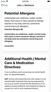 Medical Directive by ITS screenshot 4