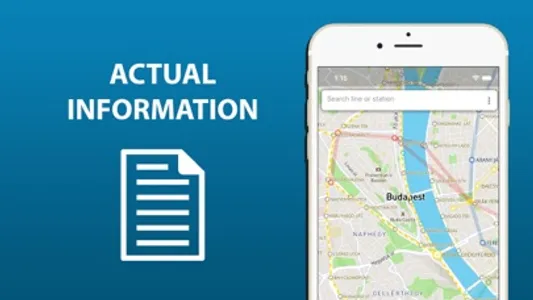 Public transport map Budapest screenshot 6