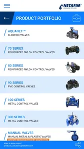 Netafim Control Valves screenshot 3