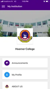 HOERNER COLLEGE screenshot 1