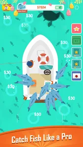 Hooked Inc: Fishing Games screenshot 1