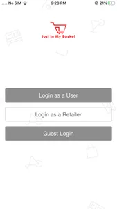 JustInMyBasket screenshot 1
