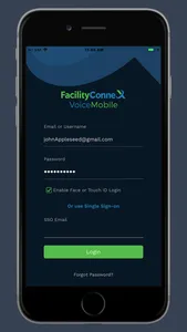 FacilityConneX Voice Mobile screenshot 1