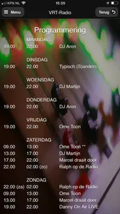 VRT Radio screenshot 4