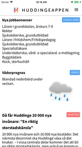 HuddingeAppen screenshot 0