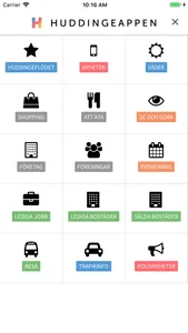 HuddingeAppen screenshot 1