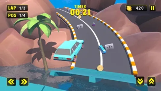 Extreme Car Racer 3D screenshot 1