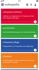 Onkopedia Leitlinienportal screenshot 0