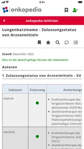 Onkopedia Leitlinienportal screenshot 4
