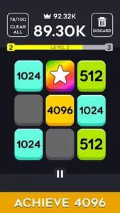 4096 Merge Match - Puzzle Game screenshot 2