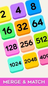 4096 Merge Match - Puzzle Game screenshot 5