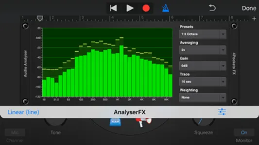 Analyser & Tuner AUv3 Plugin screenshot 0