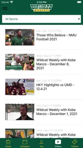 Northern Michigan Wildcats screenshot 3