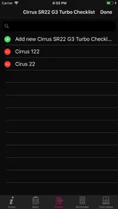 Cirrus SR22 G3 Turbo Checklist screenshot 5