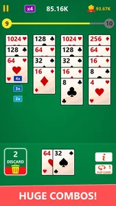 2048 Solitaire Card Game screenshot 3