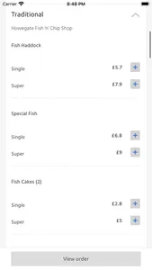 Howegate Fish & Chip Shop, Haw screenshot 2