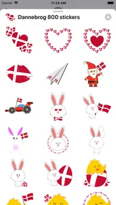 Dannebrog 800 stickers screenshot 1