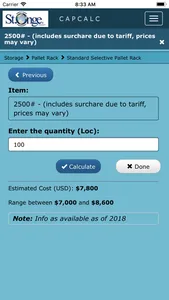 CAPEXCalc screenshot 6