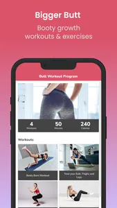 Butt Workout Program screenshot 0