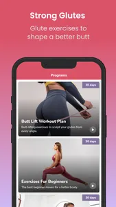 Butt Workout Program screenshot 1