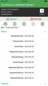 EDC-Agentlink® Mobile screenshot 2