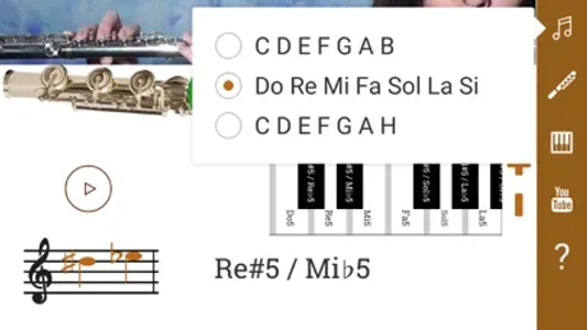 2D Flute Fingering Chart screenshot 1