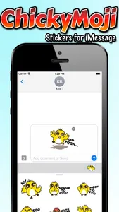 ChickyMoji Stickers screenshot 1