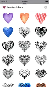 Heart Sticker Collection screenshot 2