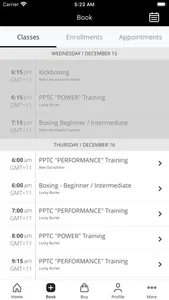 Personal Performance Training screenshot 1