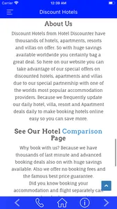 Discount Hotels - Cheap Deals screenshot 2