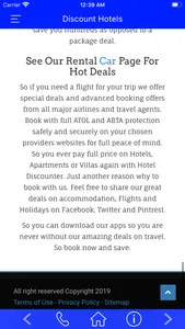 Discount Hotels - Cheap Deals screenshot 3