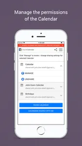 Easy Sync & Share Calendar screenshot 6