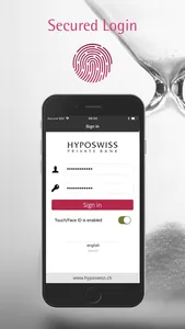 HypoSwiss Mobile screenshot 0