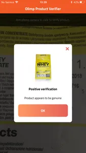 Olimp Product Verifier screenshot 1