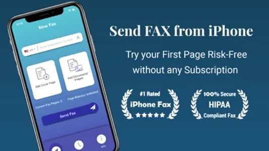 FaxSwift: Send Fax from iPhone screenshot 0