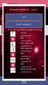 Buttocks Workout - Squat Bot screenshot 1